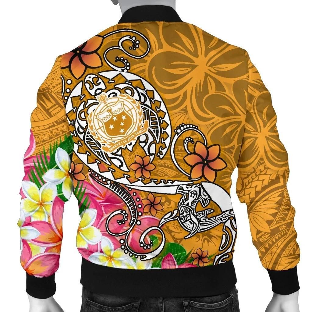 Bomber-Jacketamoa-Custom-Personalised-Turtle-Plumeria-Gold-BN18-Bomber-Jacket-1