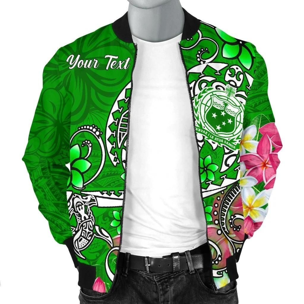Bomber-Jacketamoa-Custom-Personalised-Turtle-Plumeria-Green-BN18-Bomber-Jacket-2