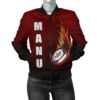 Bomber Jacketamoa - Manu Rugby Fire - BN09 Bomber Jacket