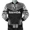Bomber Jacketamoa Polynesian Chief - Black Version - Bn10 Bomber Jacket