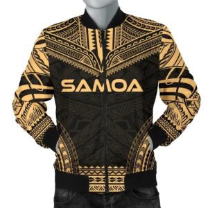 Bomber Jacketamoa Polynesian Chief - Gold Version - Bn10 Bomber Jacket