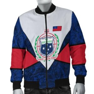 Bomber Jacketamoa Polynesian - Legend of Samoa - BN24 Bomber Jacket