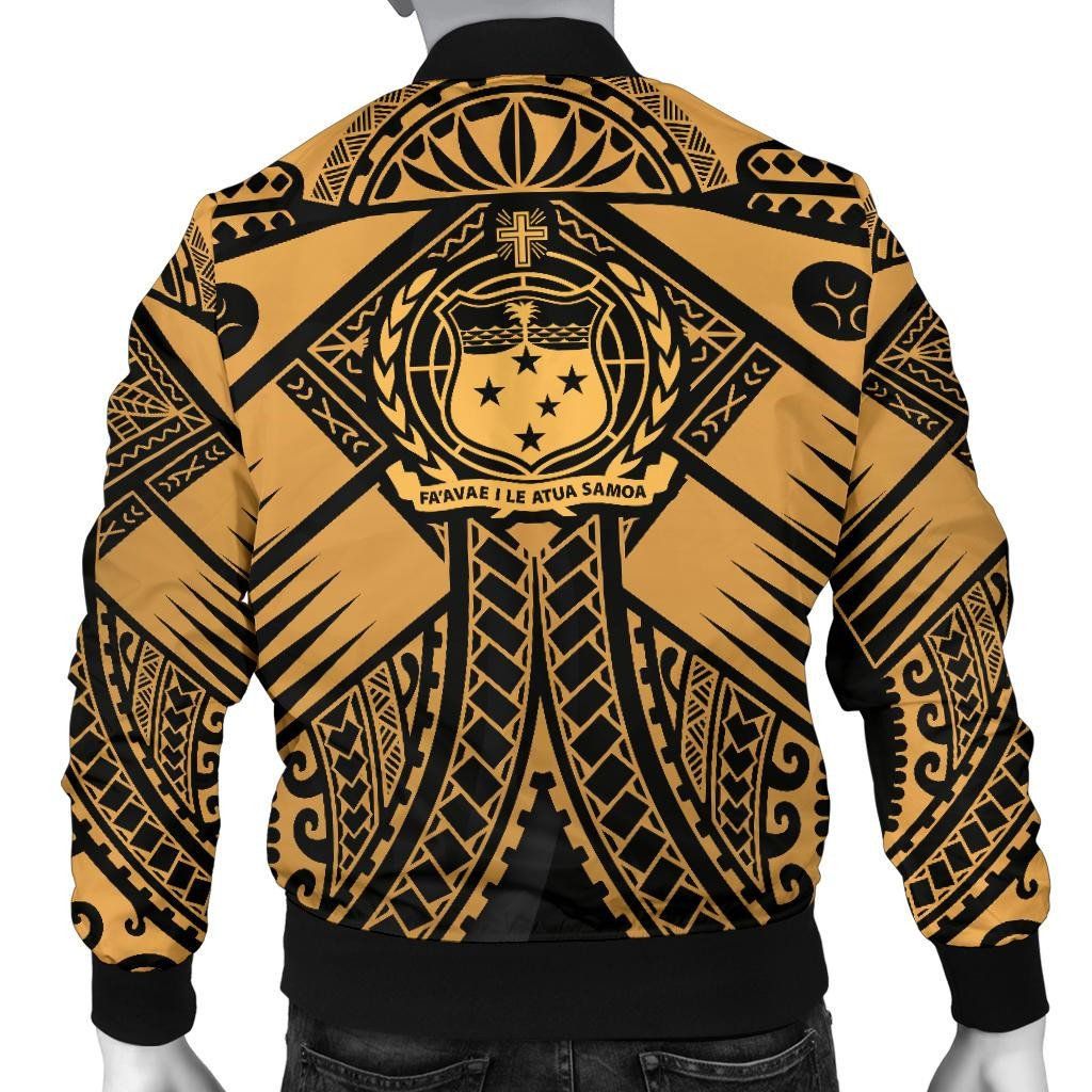 Bomber-Jacketamoa-Polynesian-Samoa-Gold-Seal-with-Polynesian-Tattoo-BN18-Bomber-Jacket-2