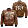 Bon Jovi 35 Years Of 1983 2018 It Is My life Thank You For The Memories 3D Designed Allover Gift With Custom Name Number For Bon Jovi Fans Bomber Jacket