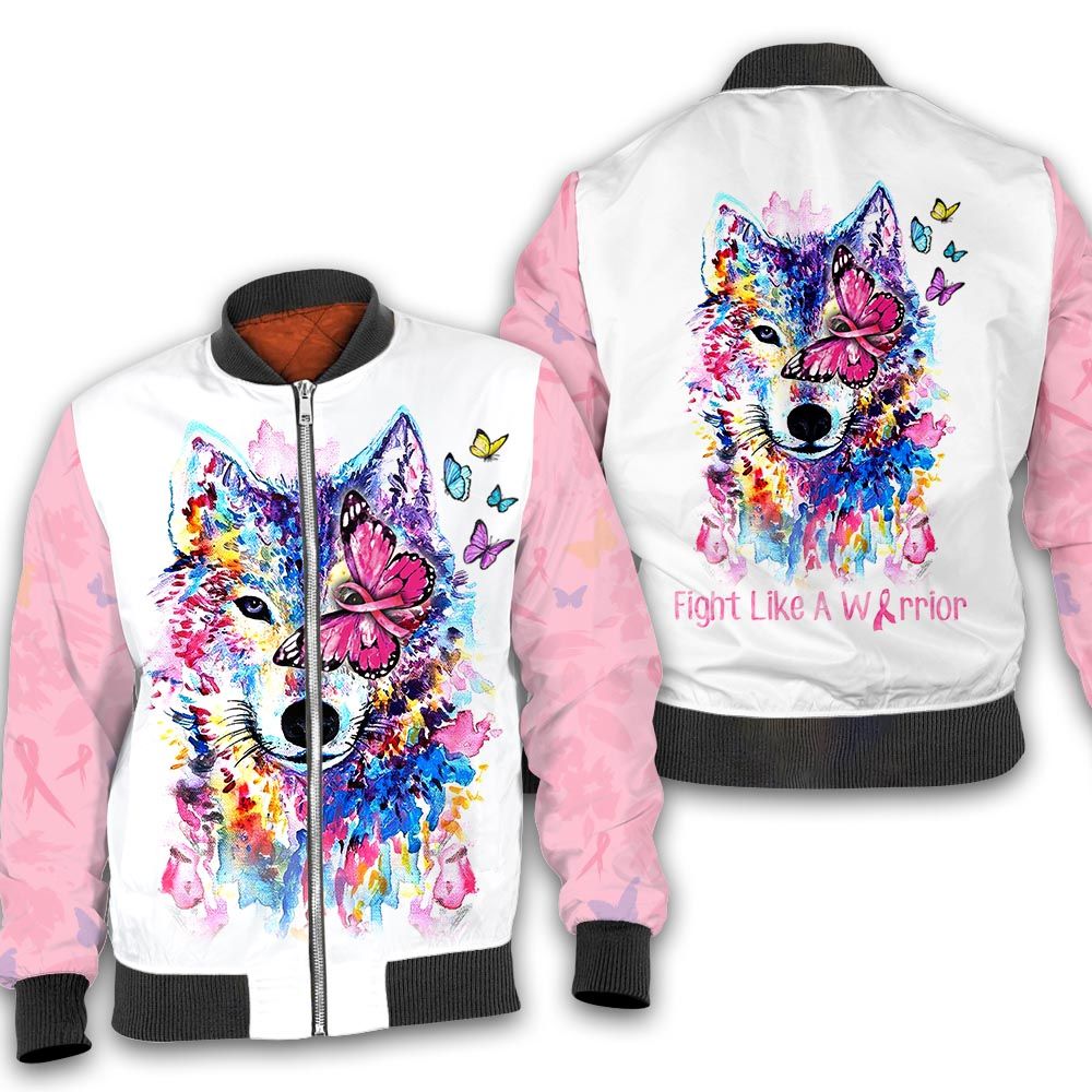 Breast Cancer Fight like a worrior 3D All Over Printed Shirt Breast Cancer Fight like a worrior 3D All Over Printed Shirt