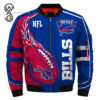 Buffalo Bills Ball All Over Printed Bomber Jacket