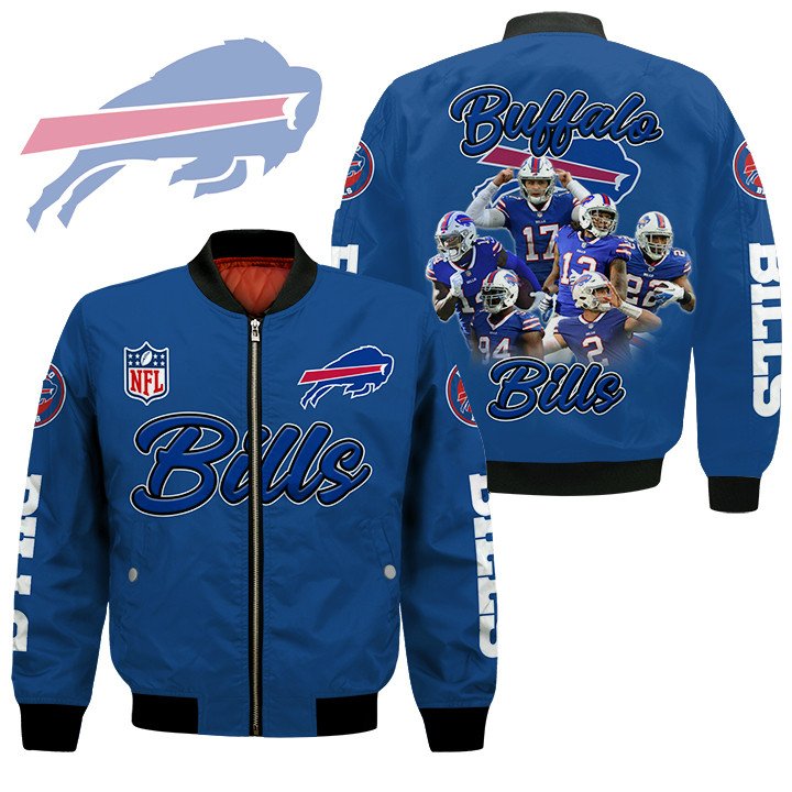 Buffalo Bills Players Nfl Bomber Jacket Buffalo Bills Players Nfl Bomber Jacket