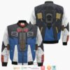Burning Gundam Mobile Fighter G Gundam Anime 3D Bomber Jacket
