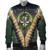 Callaghan or O'Callaghan Ireland Bomber Jacket - GD Irish Legend Shamrock V Tie-Dye A7 Bomber Jacket