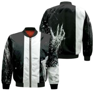 Cannibal Corpse Skeleton Ghost Bomber Jacket