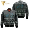 Carolina Panthers Ugly Christmas Full Printing Bomber Jacket