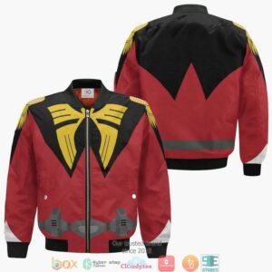 Char Aznable Mobile Suit Gundam Anime 3D Bomber Jacket