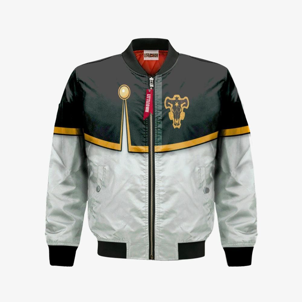 Charmy Pappitson Bomber Jacket Custom Black Clover Cosplay Costumes Bomber Jacket Charmy Pappitson Bomber Jacket Custom Black Clover Cosplay Costumes Bomber Jacket