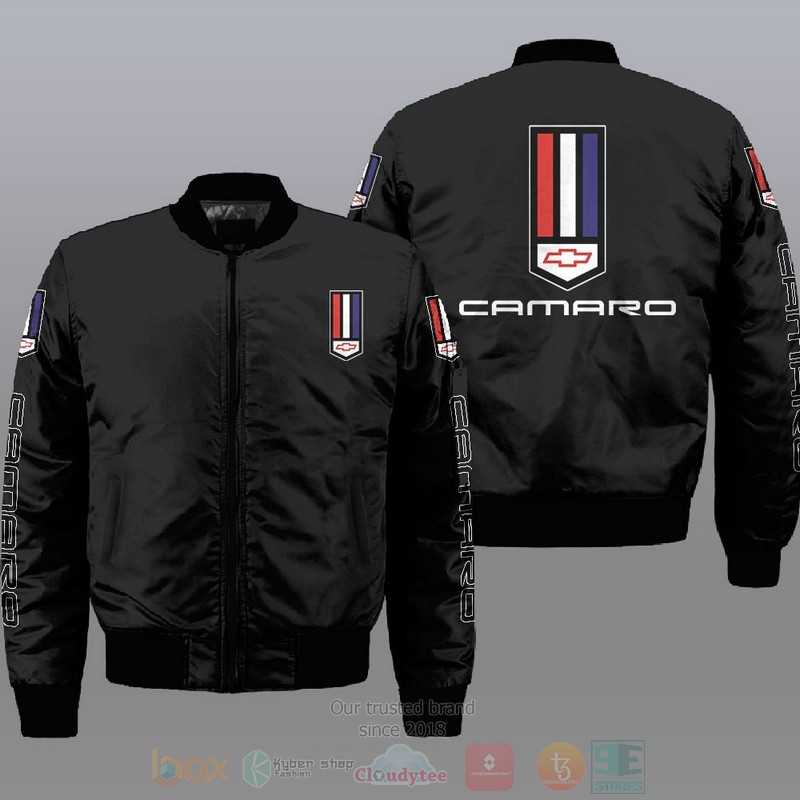 Chevrolet Camaro Car Bomber Jacket Chevrolet Camaro Car Bomber Jacket