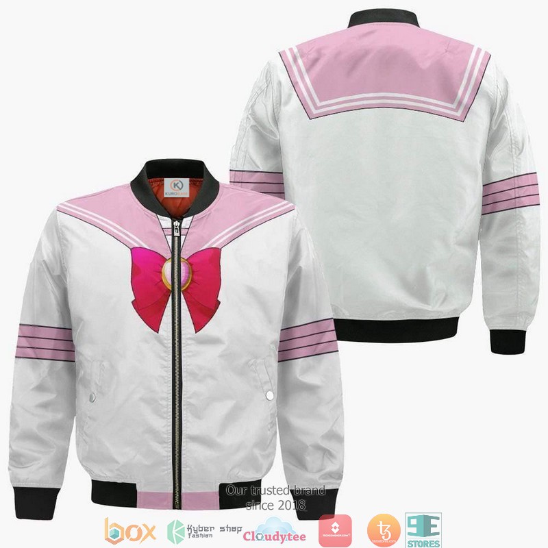 Chibiusa Tsukino Sailor Chibi Moon Amine 3D Bomber Jacket Chibiusa Tsukino Sailor Chibi Moon Amine 3D Bomber Jacket