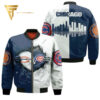 Chicago Bears And Chicago Cubs Full Printing Bomber Jacket