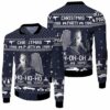 Christmas 1988 Party Ho Ho Ho Yippee Ki Yay Die Hard 3D T Shirt Hoodie Sweate Jersey Bomber Jacket Model 1199