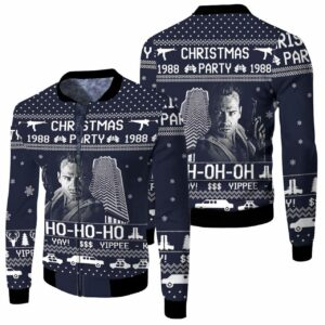 Christmas 1988 Party Ho Ho Ho Yippee Ki Yay Die Hard 3D T Shirt Hoodie Sweate Jersey Bomber Jacket Model 1199