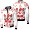 Christmas Gnomes Boston Red Soxugly Sweatshirt Christmas 3D Bomber Jacket Model 1223 Bomber Jacket