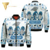 Christmas Gnomes Carolina Panthers Full Printing Bomber Jacket