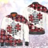 Christmas tartan autism 3D All Over Printed Shirt