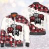 Christmas tartan hippie 3D All Over Printed Shirt