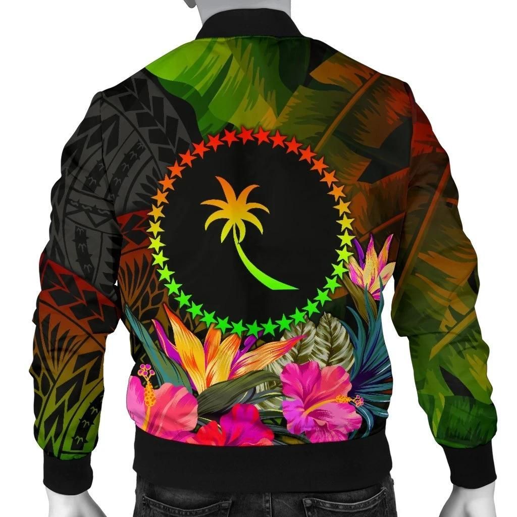 Chuuk-Polynesian-Mens-Bomber-Jacket-Hibiscus-and-Banana-Leaves-BN15-Bomber-Jacket-1