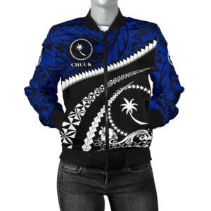 Chuuk Women Bomber Jacket - Road to Hometown K8 Bomber Jacket