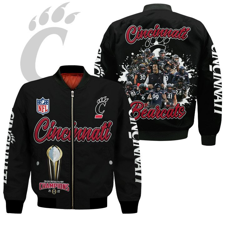 Cincinnati Bengals Players Champions Bomber Jacket Cincinnati Bengals Players Champions Bomber Jacket