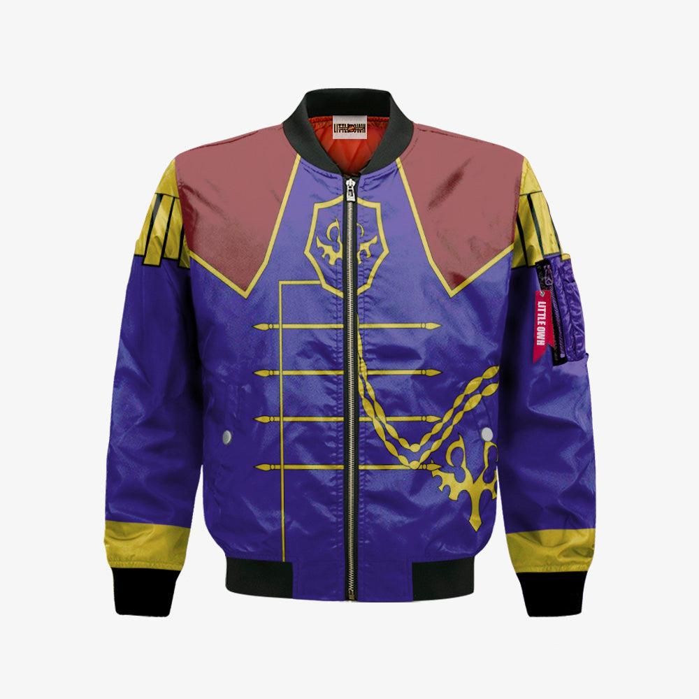 Code Geass Bomber Jacket Custom Charles zi Britannia Cosplay Costumes Bomber Jacket Code Geass Bomber Jacket Custom Charles zi Britannia Cosplay Costumes Bomber Jacket