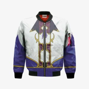 Code Geass Bomber Jacket Custom Jeremiah Gottwald Cosplay Costumes Bomber Jacket