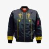 Code Geass Bomber Jacket Custom Lelouch Lamperouge Cosplay Costumes Bomber Jacket