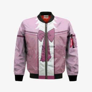 Code Geass Bomber Jacket Custom Nunnally vi Britannia Cosplay Costumes Bomber Jacket