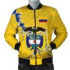 Colombia Christmas Coat Of Arms Men Bomber Jacket X Style J78 Bomber Jacket
