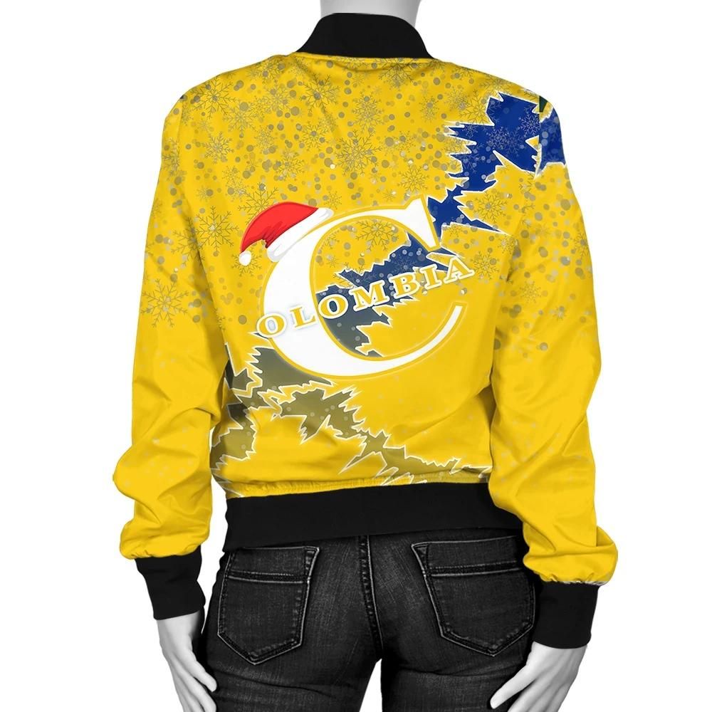 Colombia-Christmas-Coat-Of-Arms-Women-Bomber-Jacket-X-Style-J78-Bomber-Jacket-1
