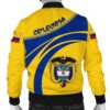 Colombia Coat Of Arms Men Bomber Jacketticket J5W Bomber Jacket