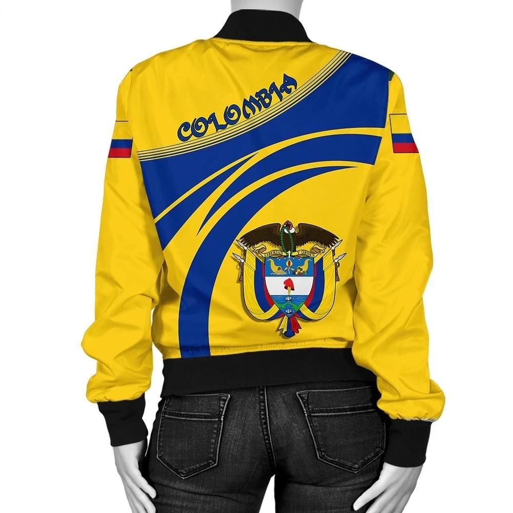Colombia-Coat-Of-Arms-Women-Bomber-Jacket-Cricket-Bomber-Jacket-1