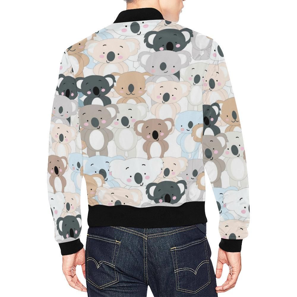 Colorful-Koala-Pattern-Print-Mens-Bomber-Jacket-2