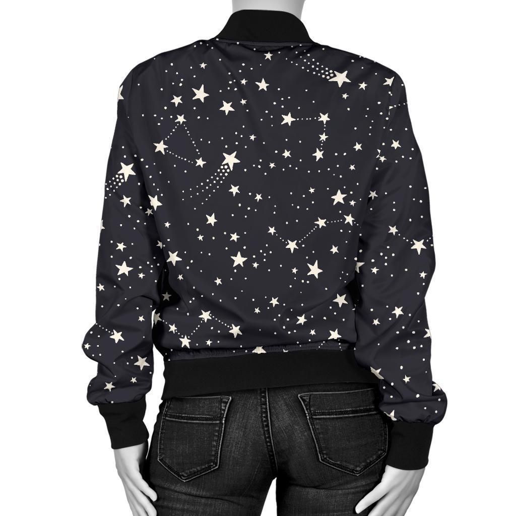 Constellation-Star-Print-Pattern-Women-Casual-Bomber-Jacket-2
