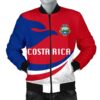 Costa Rica Men Bomber Jacket Proud Version K4 Bomber Jacket