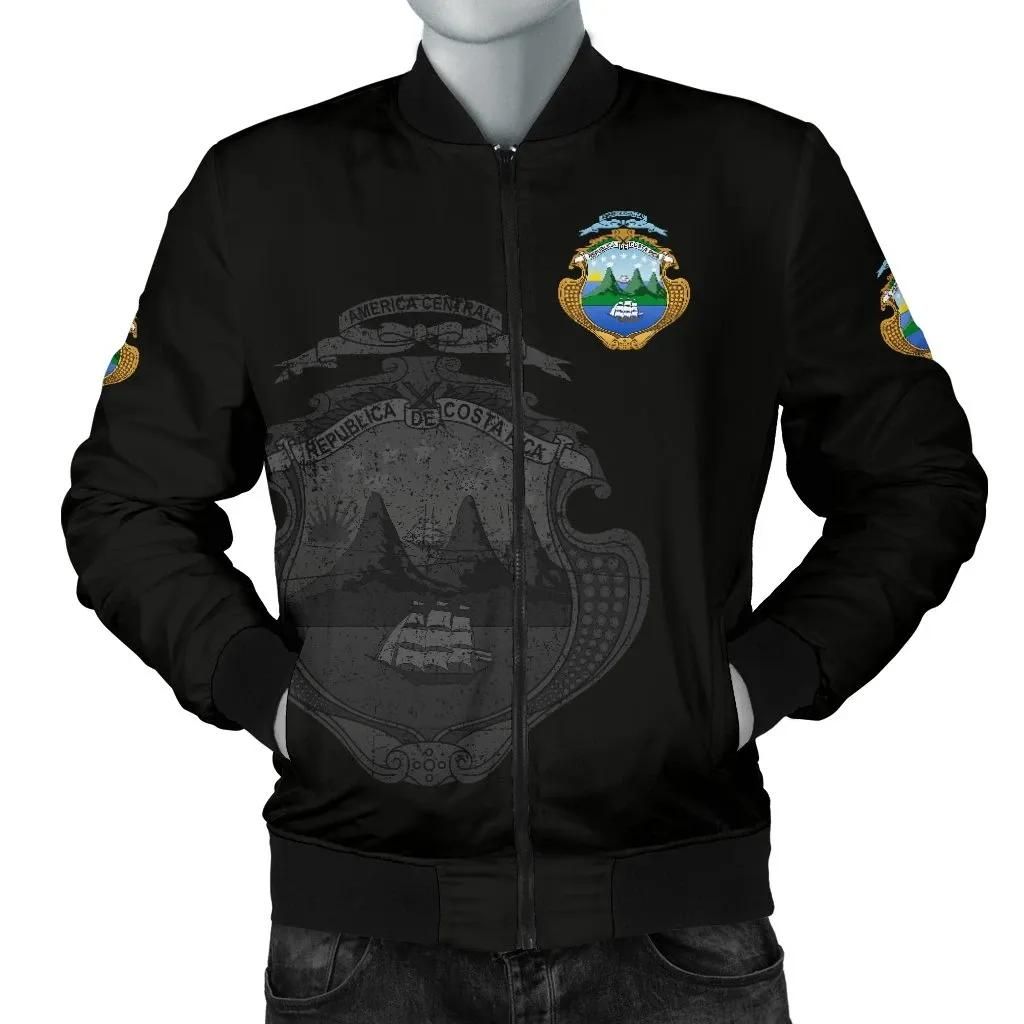 Costa Rica Men's Bomber Jacket A7 Bomber Jacket Costa Rica Men's Bomber Jacket A7 Bomber Jacket