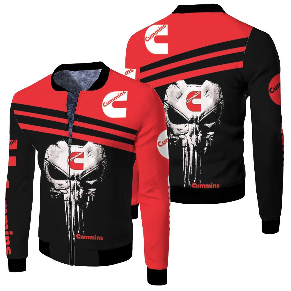 Cummins Skull 3D Bomber Jacket Cummins Skull 3D Bomber Jacket