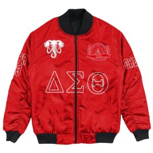 (Custom) Africa Zone Jacket - Alpha Chapter Chapter Bomber Jackets A31 Bomber Jacket
