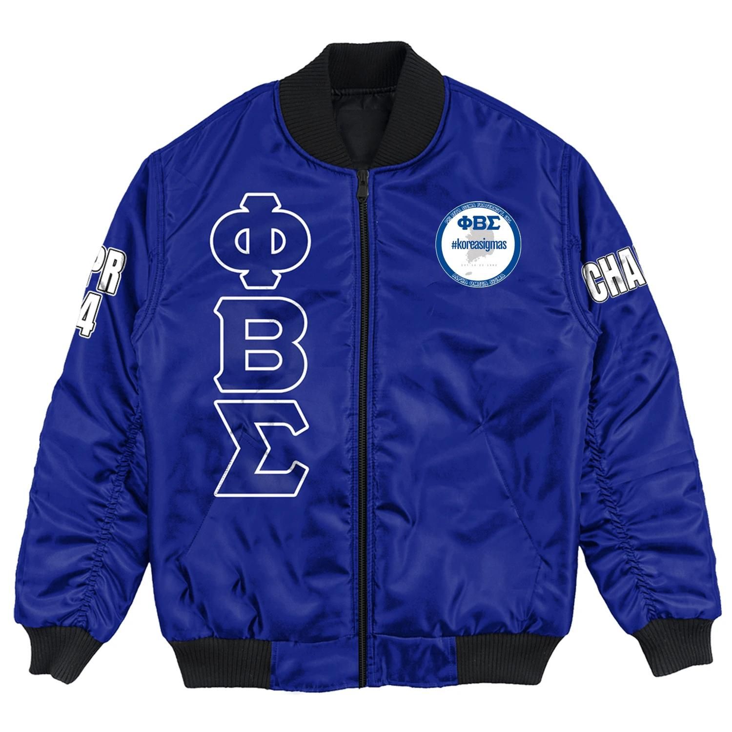 (Custom) Africa Zone Jacket - Alpha Omega Sigma Bomber Jackets A31 Bomber Jacket (Custom) Africa Zone Jacket - Alpha Omega Sigma Bomber Jackets A31 Bomber Jacket