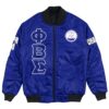 (Custom) Africa Zone Jacket - Delta Iota Sigma Chapter Bomber Jackets A31 Bomber Jacket