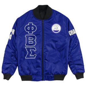 (Custom) Africa Zone Jacket - Delta Iota Sigma Chapter Bomber Jackets A31 Bomber Jacket