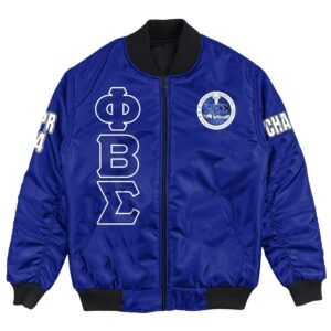 (Custom) Africa Zone Jacket - Epsilon Epsilon Sigma Chapter Bomber Jackets A31 Bomber Jacket