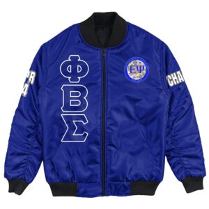 (Custom) Africa Zone Jacket - Epsilon Psi Chapter Bomber Jackets A31 Bomber Jacket