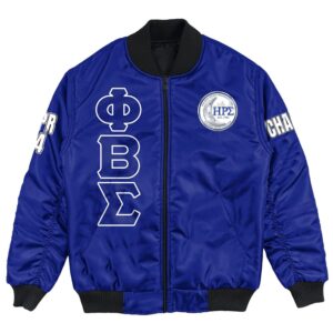 (Custom) Africa Zone Jacket - Eta Rho Sigma Chapter Bomber Jackets A31 Bomber Jacket