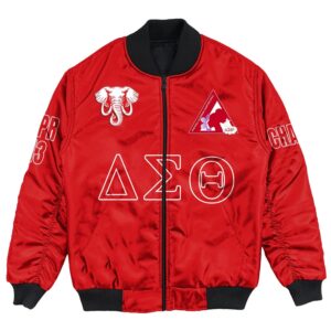 (Custom) Africa Zone Jacket - Foothill Alumnae Chapter Bomber Jackets A31 Bomber Jacket